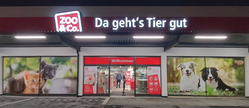 Eröffnung des ZOO & Co.-Fachmarkts in Bürgstadt