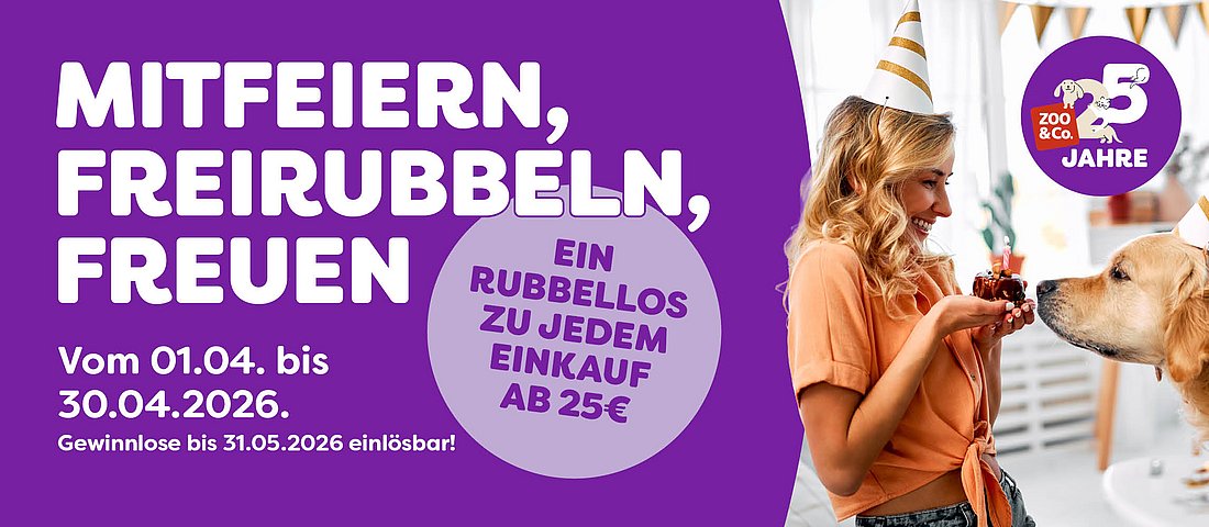 Rubbellose Webslider