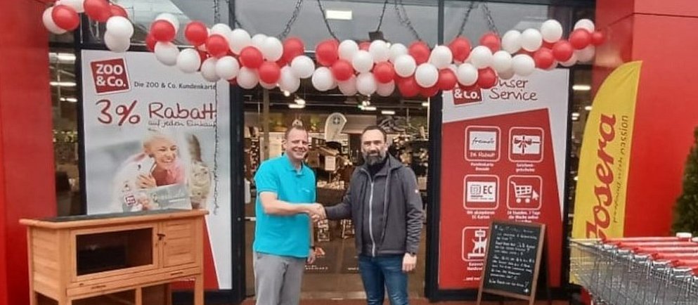 ZOO & Co.-Fachmarkt in Dollern feiert einjähriges Bestehen